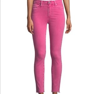 Paige hot pink skinny jeans!